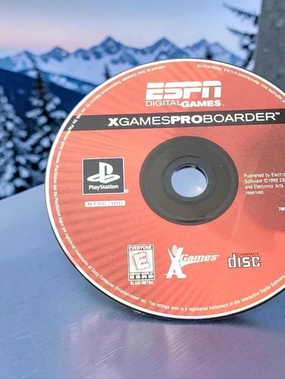 ESPN X Games ProBoarder (Sony PlayStation 1, 1999) Game Disc Only Paper Sleeve.
